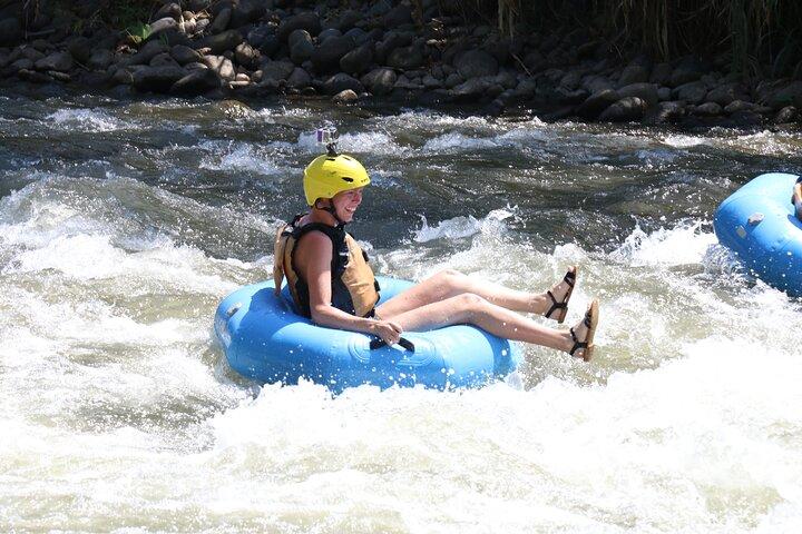 Combo White Water Rafting and Tubing in La Fortuna