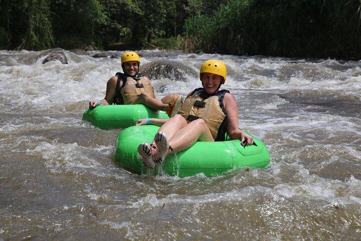 Combo White Water Rafting and Tubing in La Fortuna