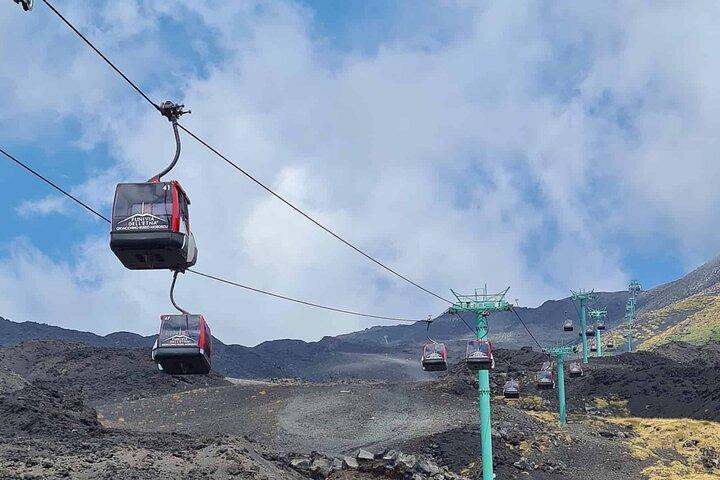 10-Hour Private Tour of Mount Etna and Taormina from Palermo