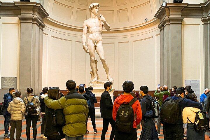 Private WALKING Tour and ACCADEMIA Gallery in Florence Italy