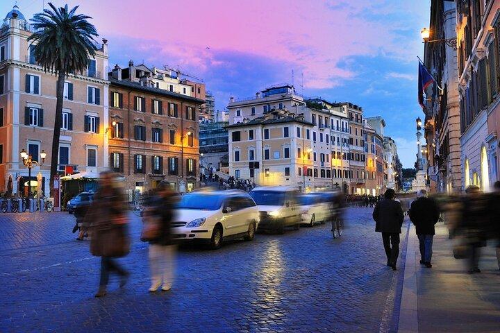 Rome by night: 3 hours tour with aperitivo or ice cream