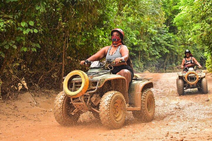 Adventure in the Jungle: ATV experience, Ziplines & Cenote Swim