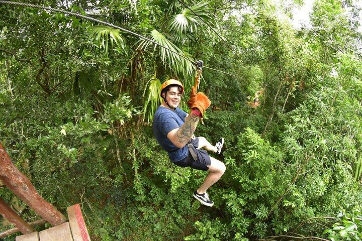 Adventure in the Jungle: ATV experience, Ziplines & Cenote Swim