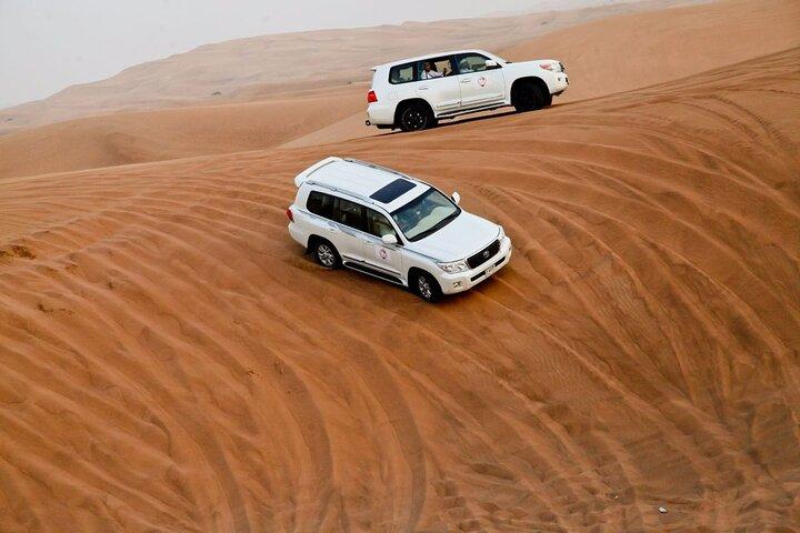 Morning Desert Safari Tour With Dune Bashing At Lahbab Desert.