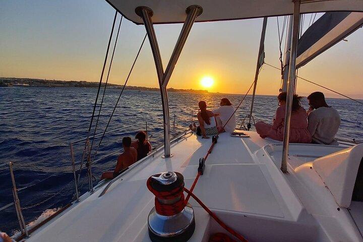 3-Hours Sunset Catamaran Cruise with Dinner all Inclusive