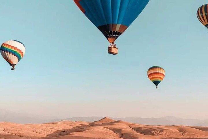 Agafay Desert Hot Air Balloon with Breakfast in Marrakech