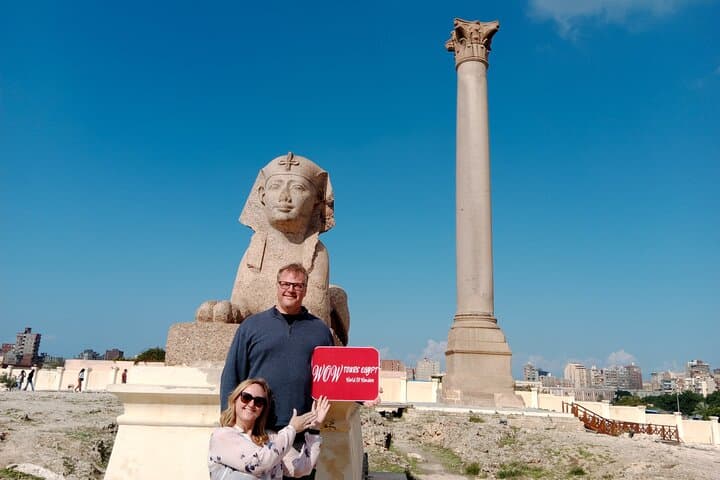Alexandria day tour from Cairo - (Car, tickets, guide, Lunch)
