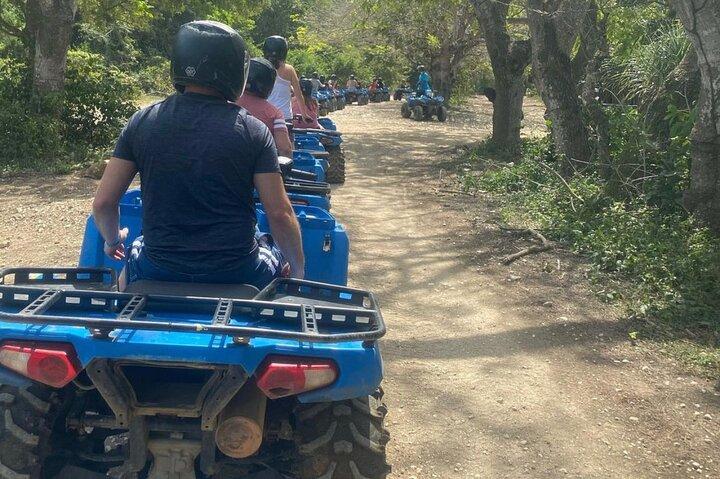 Montego Bay ATV Ride & Bamboo Rafting With Limestone Foot Massage