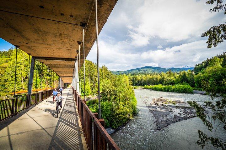 Electric Bike Ride on the Olympic Discovery Trail