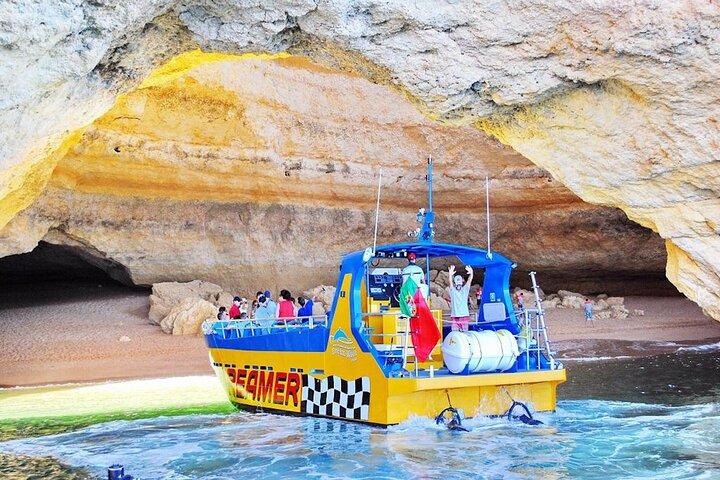 Dreamer Cave and Dolphins Boat Tour Ticket Albufeira