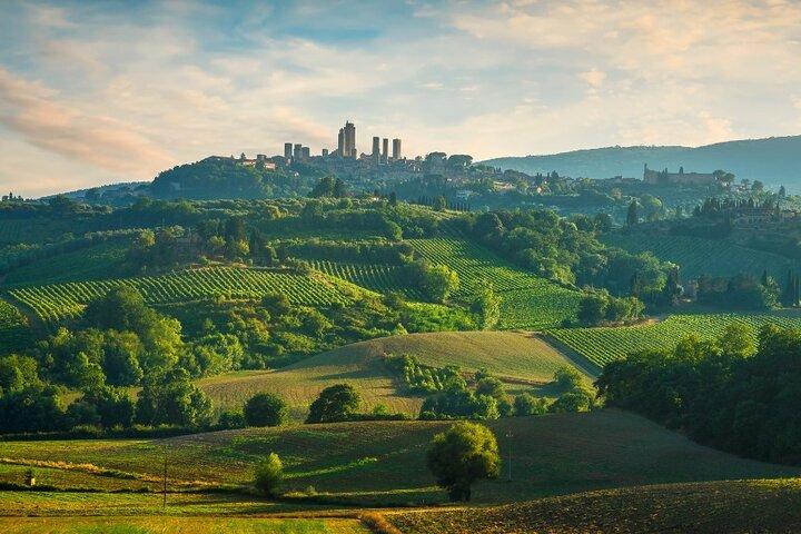 Semi Private Deep Wine Chianti and San Gimignano from Florence