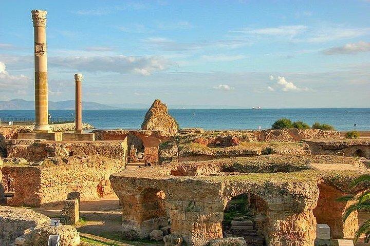 Tour of Tunis Carthage and Sidi Boussaid with local lunch