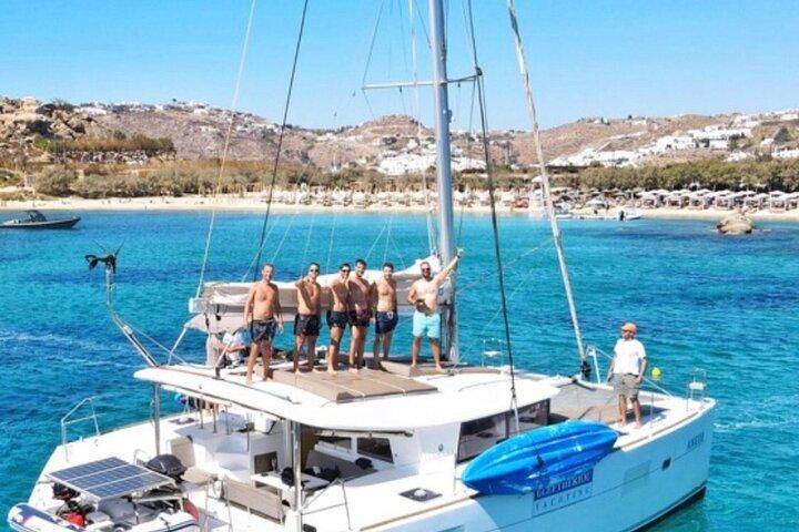 Full Day Discovering Mykonos Delos Renia Tour by Boat