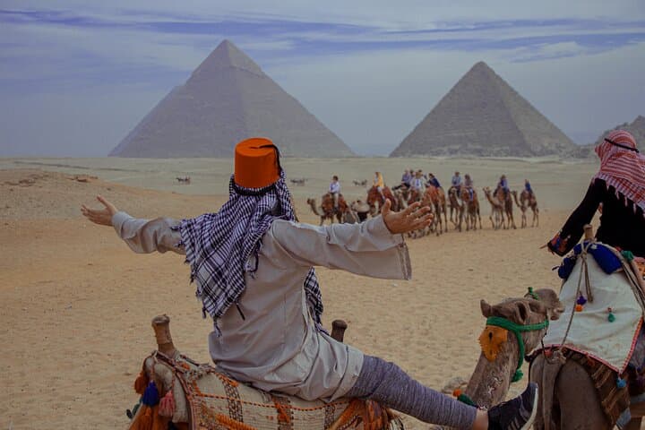 Day Tour to Giza Pyramids Memphis, Dahshur and Saqqara Pyramids