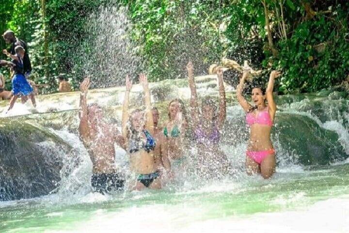 Blue Hole and Dunn's Falls Tour from Falmouth
