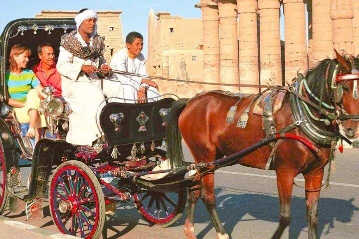 Luxor Sound & Light Show by Horse Carriage Ride
