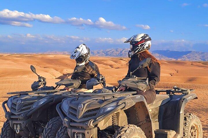 Quad Ride In The Agafay Desert