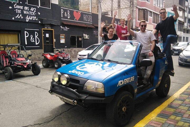 Waterfalls Route Jeep Tour | 3 - Hour Adventure in Baños Ecuador