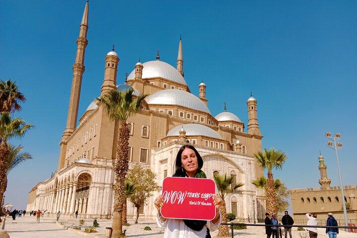 The Civilization Museum, Old Cairo and Mohamed Ali Mosque Day tour from Cairo.