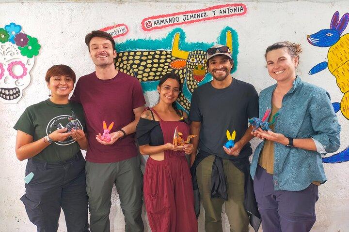Paint your Alebrije with the Jimenez family.