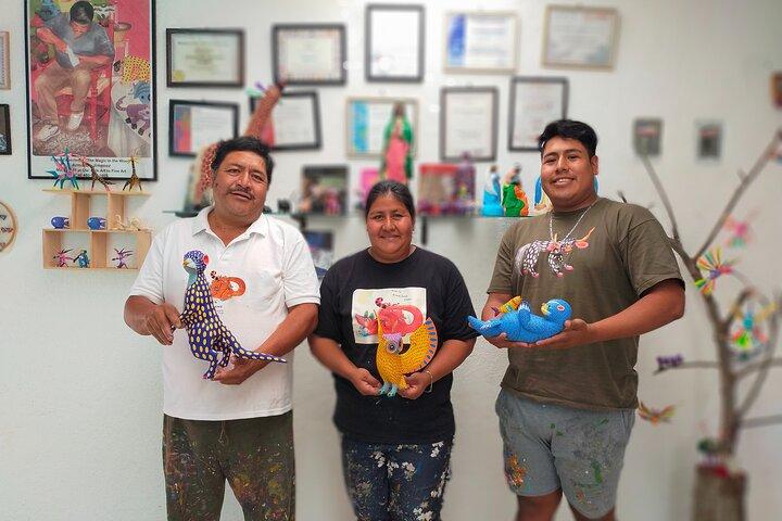 Paint your Alebrije with the Jimenez family.