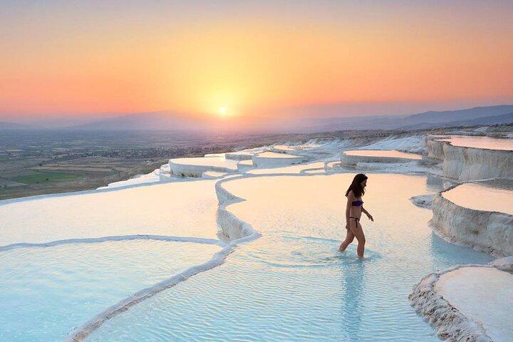 Full Day Pamukkale Guided Tour From Belek w/Meals & Pickup