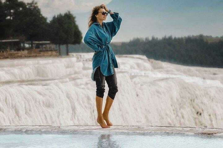Full Day Pamukkale Guided Tour From Belek w/Meals & Pickup