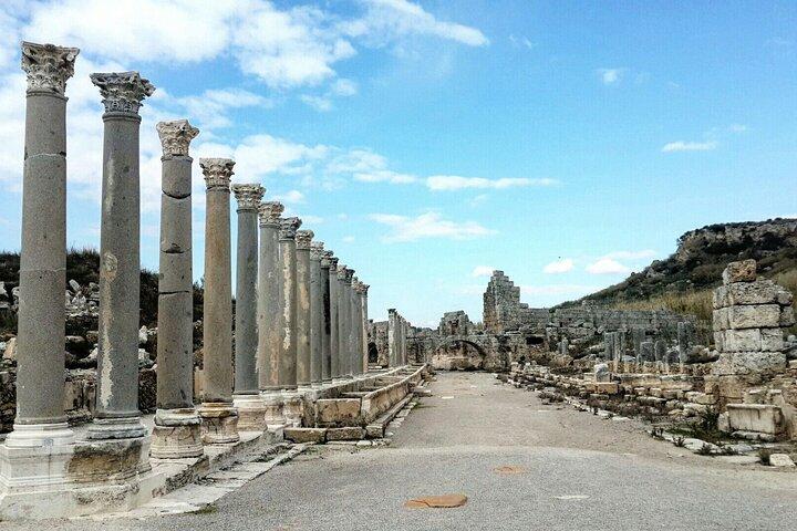 Antalya Roman Ancient Sites & Manavgat Waterfall Tour w/Lunch