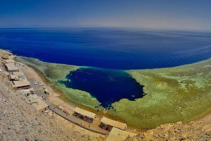 Jeep Safari Canyon Salama and Snorkeling in Dahab City From Sharm