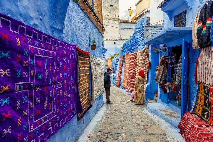 From Fes : Shared Day Trip to Chefchaouen the blue city