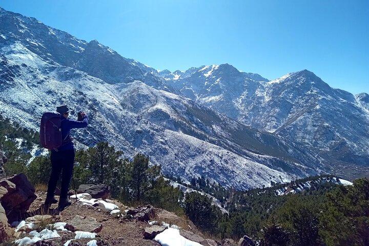 Hiking and summiting the Atlas Mountains day trip from Marrakech