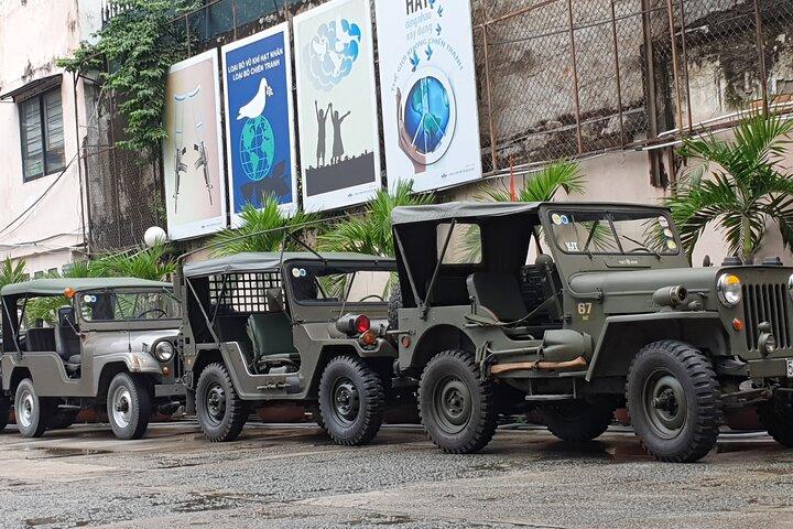 Half-Day Visit Museum of Ao Dai on Restored Army Jeep from Ho Chi Minh City