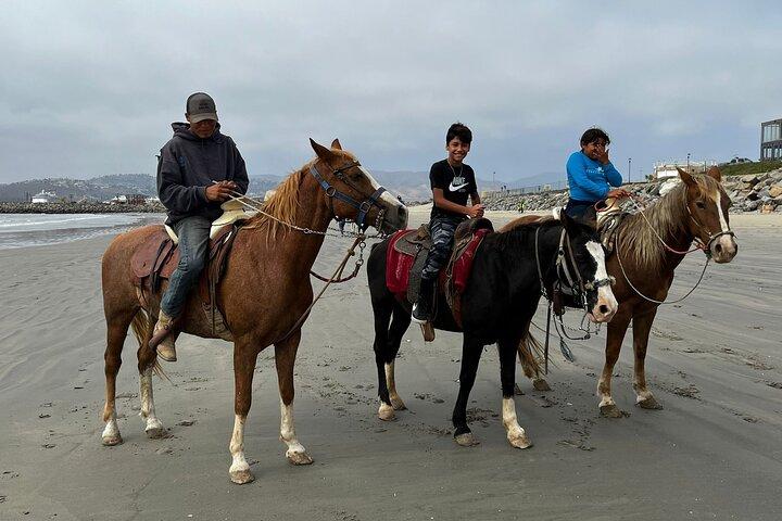 Ensenada City Tour on Ford T Replica and Beach Horse Back Riding