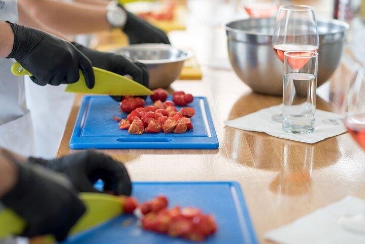 Traditional Kouzina Santorini Cooking Experience