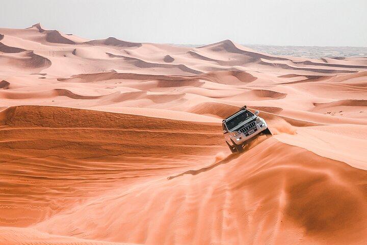 4 Hours Evening Desert Safari Camel Ride Sand Boarding