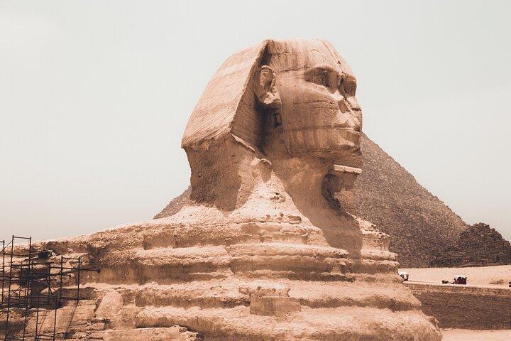 Full Day tour Pyramids sphinx Memphis Saqqara and Dahshor