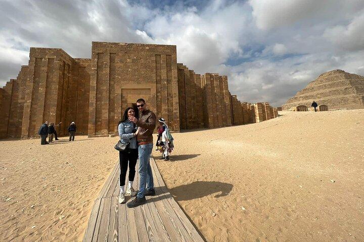 Private Day Tour Saqqara Pyramids, Memphis and Dahshur Pyramids