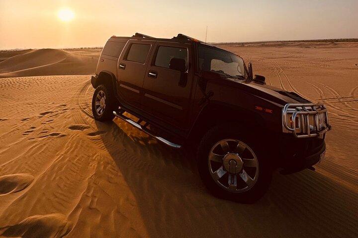 Private Hummer Morning Desert Safari