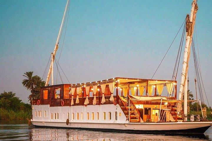 Private Dahabiya 7 Nights Cruise from Luxor to Aswan and Back