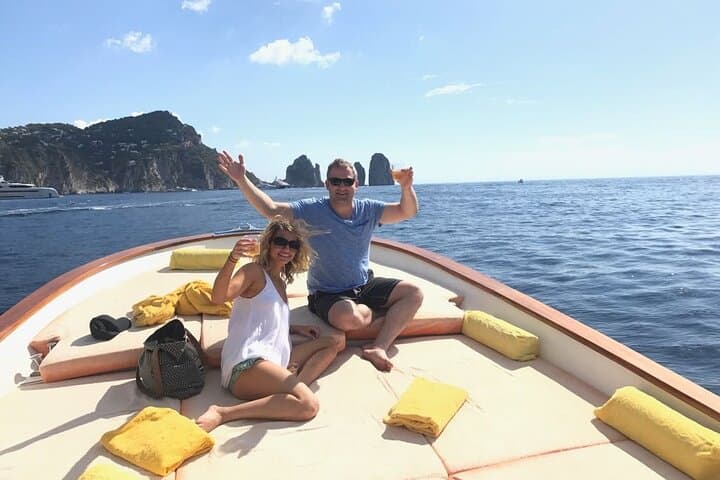 Private Exclusive Capri Boat and Land Tour from Naples