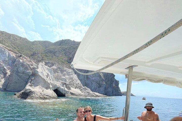 Catamaran Semi Cruise Paros Antiparos includes Food and Drinks