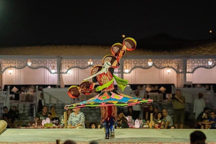 Dubai Evening Red Dunes Desert Safari: Quad Bike, BBQ & 5 shows