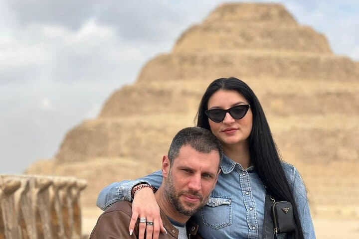 Private Tour Memphis Old City & Sakkara Pyramid & Imhotep museum