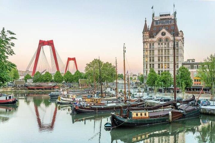 8 hour Walking and Boat Tour to Rotterdam and Kinderdijk