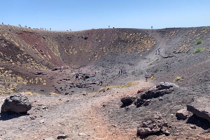 Private Tour of Mount Etna, Taormina and Messina. Departure from Messina
