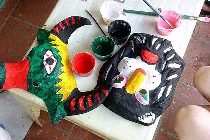 Paper Mask Making Class