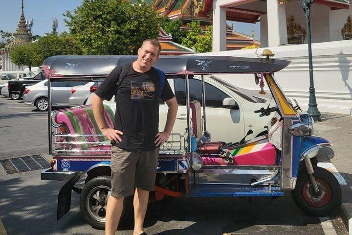 Experience Bangkok with typical Thai tuk-tuk