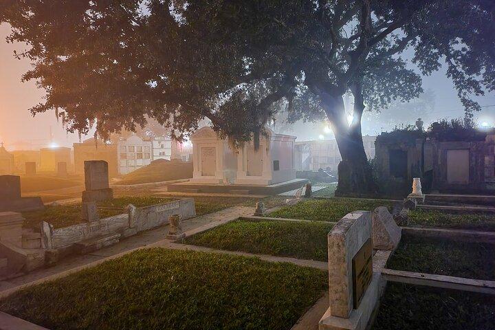After Dark Haunted New Orleans City and Cemetery Bus Tour