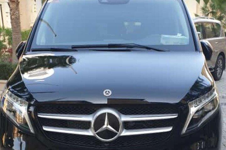 Dubai Airport to private Tours and Transfer by van, coach and bus