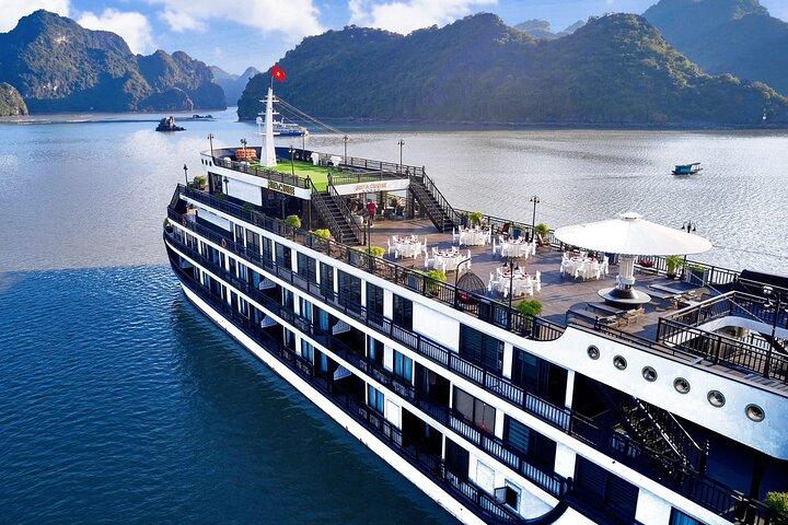BEST 5 Star Cruise Luxury Halong Bay and Lan Ha Bay 2Day/1 Night